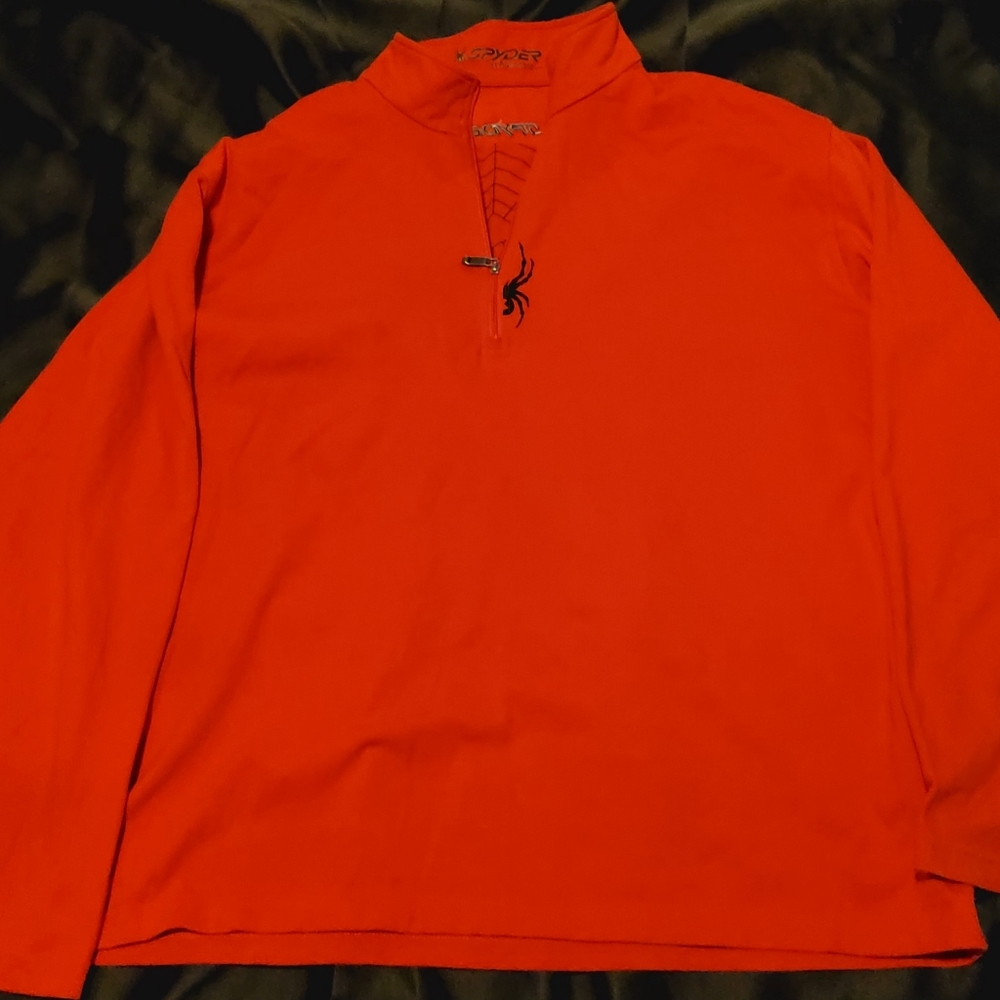 Mens Spyder long sleeve sweater